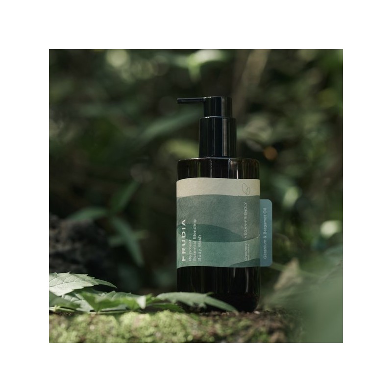 Hurdia 리프루스트 에센셜 블렌딩 비건 바디워시 300ml 3종 택1(+ 50ml