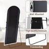 OGCAU Floor Full Length Mirror, 56"x20" Arched Full Body Mirror,