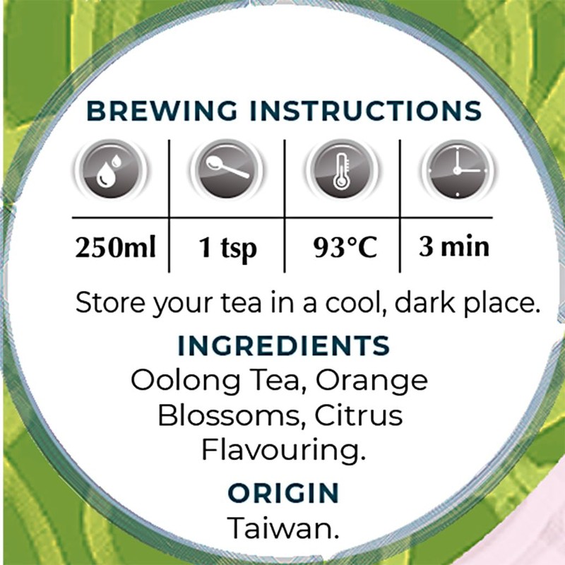 The Exotic Teapot – Wild Orange Oolong Tea, 100g Pouch,