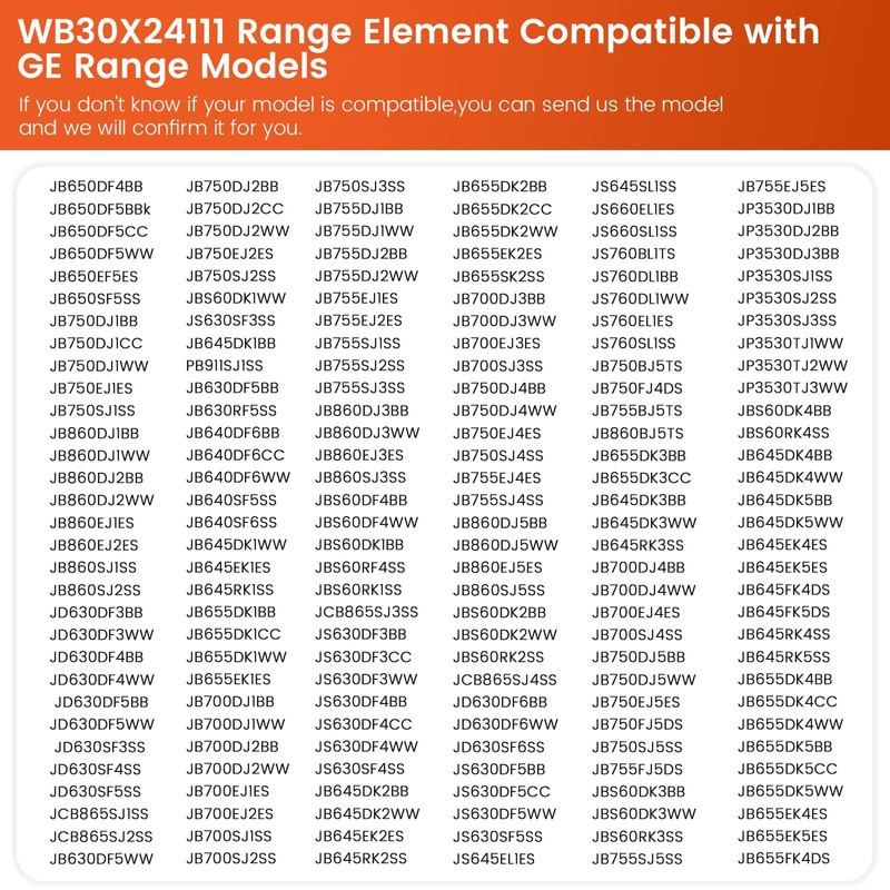 Upgraded WB30X24111 9-In Dual Range Radiant Surface Element by puxyblue