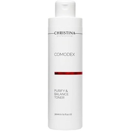 Christina Comodex Purify & Balance Facial Toner - 300ml - Non-Drying Formula with Eucalyptus and Tasman Pepper Extract - PH Balancing Toner for Combination, Normal and Oily Skin Types.