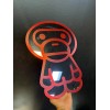 Mirror Bape Milo Mirror Red