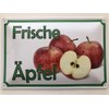 Metal Sign 20 x 30 cm Fresh Apples Tin Sign