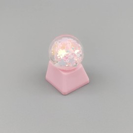 YupYay Crystal Ball Keycap Esc keycaps DIY Personality Custom Keycap Replacement Bottom Keycaps Gift for Cherry Mx Switch