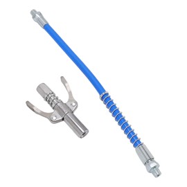 Boquilla de Inyector de Aceite, Acoplador de Grasa de Bloqueo, Acoplador de Herramienta de Grasa Manual Eléctrico Boquilla de Aceite de Alta Presión Abrazadera de Bloqueo Doble (Tipo A 9x6x1,8 cm/3,5x2,4x0,7 pulgadas)
