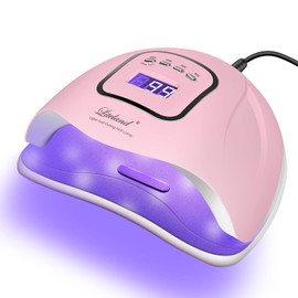 UV Gel Nail Lamp,150W UV Nail Dryer LED Light for Gel Polish-4 Timers Professional Nail Art Accessories,Curing Toe Nails