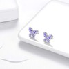 Aurora Tears Purple Butterfly Jewellery Sets Women 925 Sterling Silver