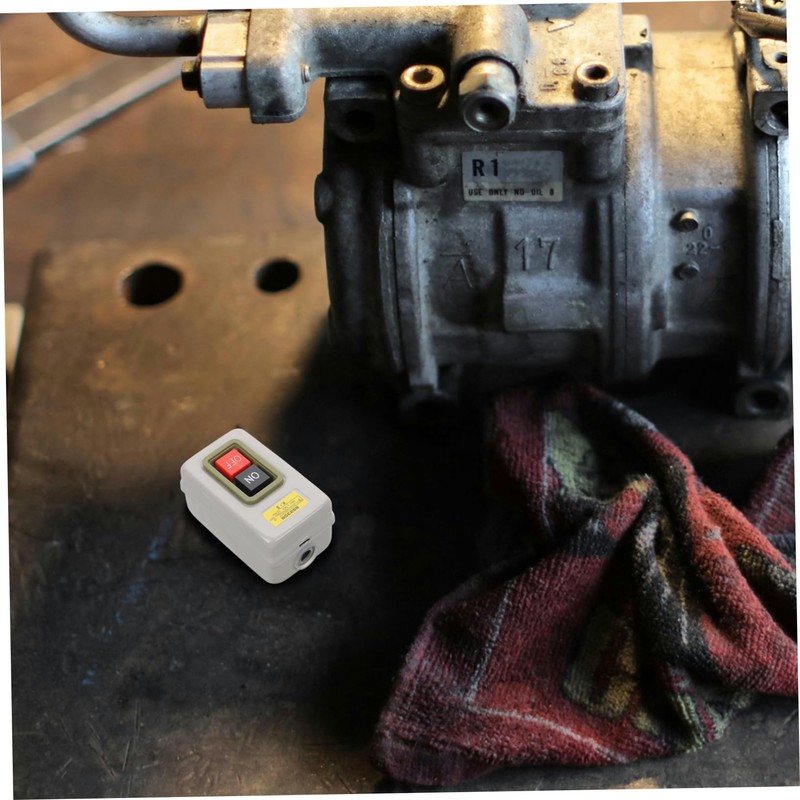 FUNOMOCYA Power Switch Button Control Box Rocker Light Switch for