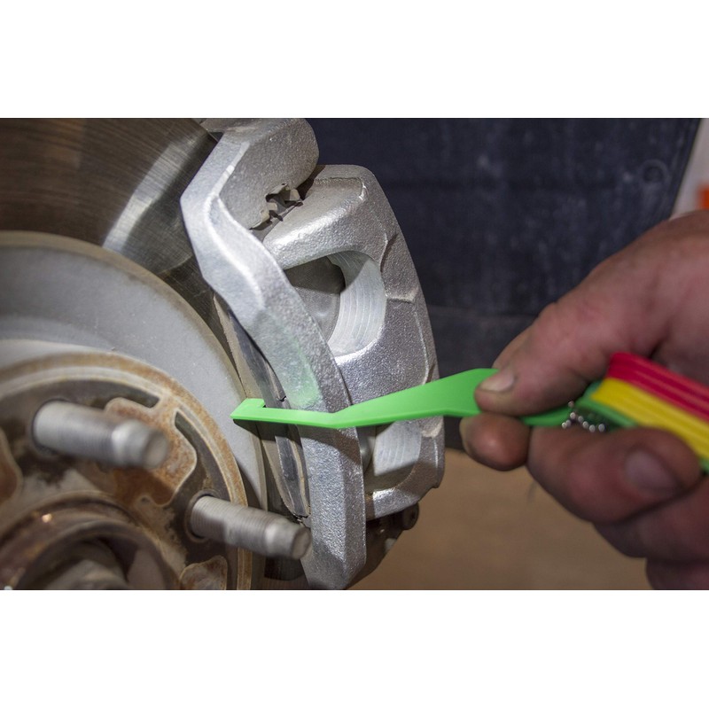 Lisle 81850 Combination Brake Lining Gauge Set,9