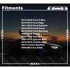 Rexka 10 Sets M6-1.0 License Plate Mounting Clips Screw Kit