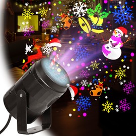 Christmas Projector Lights Outdoor/Indoor, Holiday Projector for Xmas,LED Party Lights for Christmas Decorations