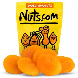 Nuts.com – Dried Apricots Turkish – No Sugar Added, Healthy Fruit Snack for Adults & Kids – Naturally Plump & Juicy, Good Source of Potassium & Fiber – Vegan, Gluten-Free, Kosher Pareve – 2 Pound Bag