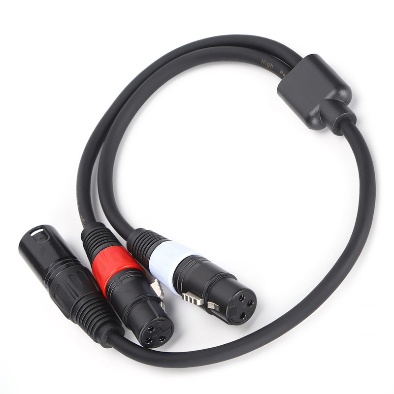 JORIND 5Pin XLR Male to Dual 3Pin XLR Female Cable