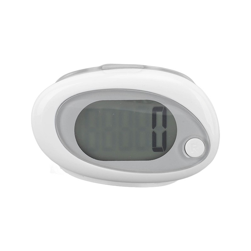 3D Pedometer Simple Step Counter with Clip Lanyard Accurate Quiet