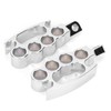Motorcycle Front Footpegs Pedal CNC Aluminum Footrest Universal Modified AccessorySilver