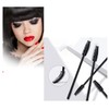 Mirhua 100 Pcs Disposable Eyelash Brush, Eyebrow Brush, Screw Brush,
