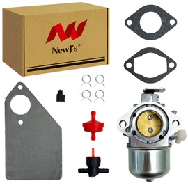 NewJ's 499158 Carburetor Fit for Briggs & Stratton 283702 283707 284702 284707 28R707 28T707 28V707 Lawn Mower Engines Carb Part NO. 699831 694941 499158 499163