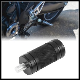 Hihaha M8 x 1.25 Black Billet Knurled Burst Motorcycle Shifter Peg Durable Material