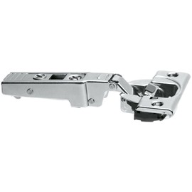 Blum 71B9550 BLUMOTION Full Overlay Screw-On Cabinet Door Hinges with 95-Degree Opening Angle - Nickel