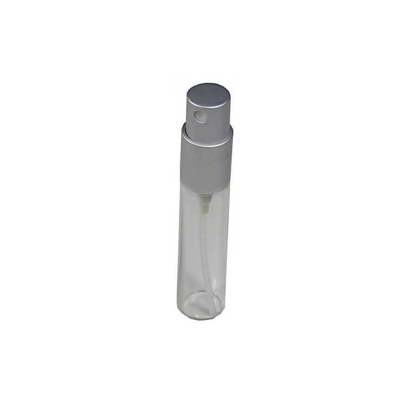 Pocket Atomiser Matt Silver Aluminium Tomke 7ml + 1 Transparent