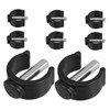 FOMIYES 8pcs Toilet Chair Replacement Toilet Frame Locks Toilet Seat