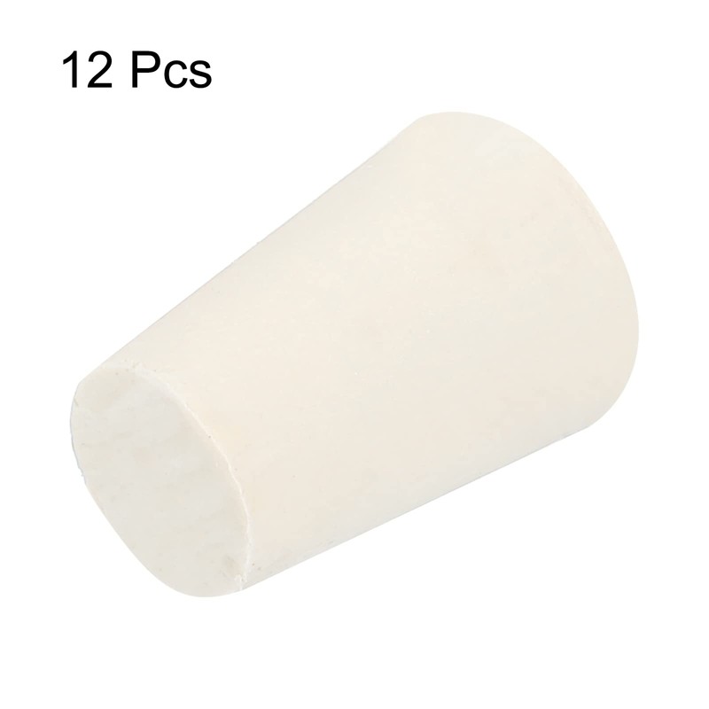 sourcing map Rubber Tapered Plug 11mm to 15mm Solid Test