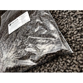 HERONS HERONS - Premium Sturgeon Pellets, 6mm Premium Fish Food, For all Sturgeon Species, Sterlets, Improves Growth and Enhances Immune System, High Protein, Sinking Pellets - 1Kg