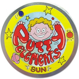 Fun and Function's Putty Elements Nature-Inspired Therapeutic Putty Sun Yellow X-Soft Resistance - Great for Kids with Fine Motor Delays, Sensory Issues - 2 Ounce Tin