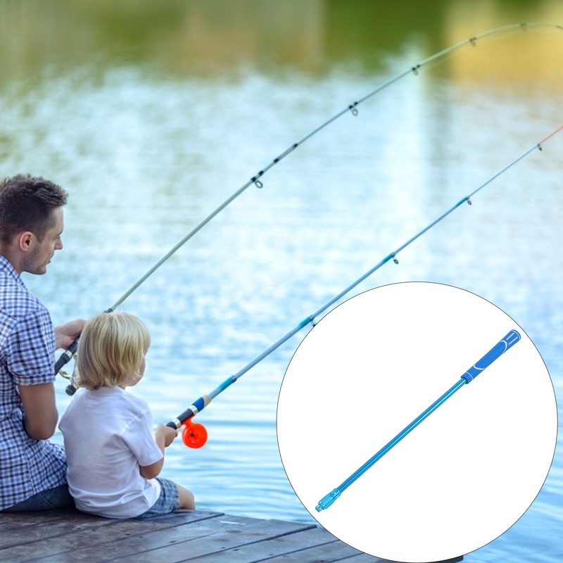 Mini Portable Fishing Throwing Pole Slippy Resistance Durable Bait Feeder