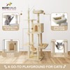 BOWHAUS Tall Cat Tree for Indoor Large Cats or Kittens,