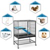 Yaheetech Metal Rolling Cage for Adult Rats/Ferrets/Chinchillas Small Animal Cage