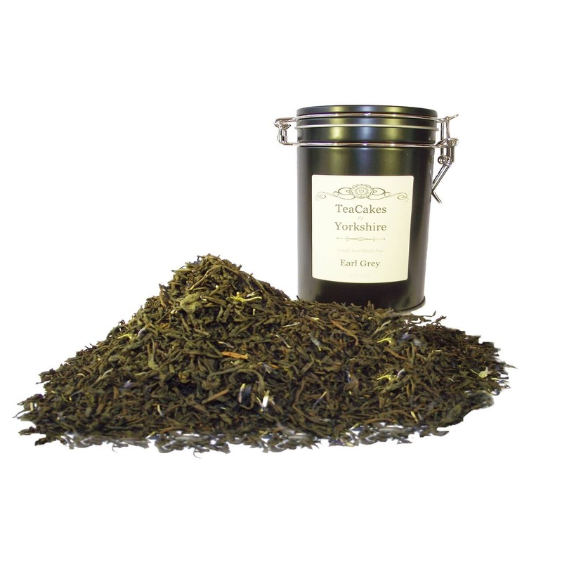 Earl Grey Tea Gift Set Black Loose Leaf Wrapped 100g