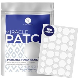 MIST JEWEL Parches para acne hidrocoloides con Tea tree y Calndula  Patch para granos e imperfecciones y pimple reduce enrojecimiento, inflamacin y...