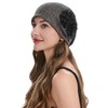 ZLYC Women Lightweight Slouchy Beanie Hat Thin Knit Skull Cap