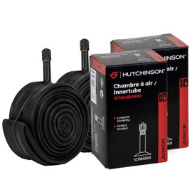 Hutchinson Pack of 2 Inner Tubes – Schrader Valve (40mm) – 20 x 1.70/2.35