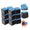 Mipcase 24Pcs Pool Cue Chalk Cubes Blue Billiard Chalk for