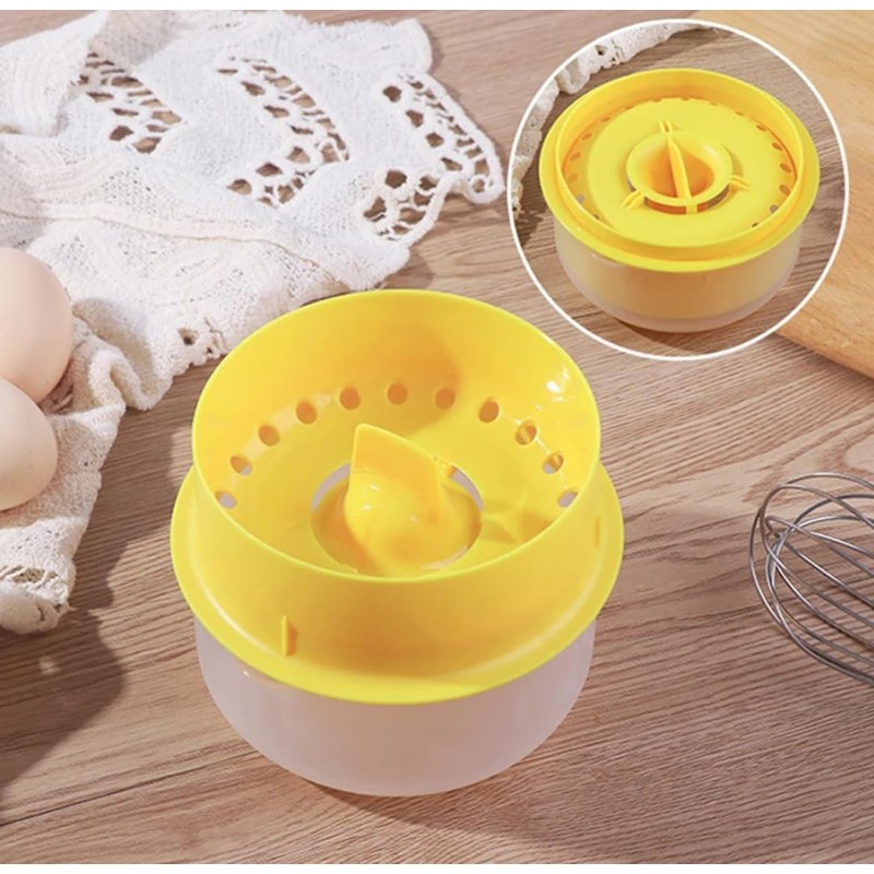 Egg White Separator - Holds 5 Eggs - Best Egg