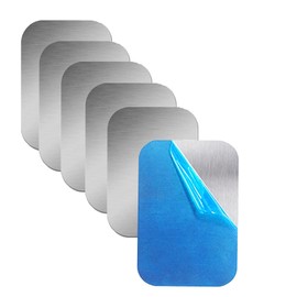 WJSD Steel Plate, Magnetic Adsorption, Steel Sheet, Magnetic Plate, Metal Plate, Magnetic Auxiliary Plate, Magnet, Auxiliary Plate, Steel Plate, Stainless Steel, Plate, 2.6 x 1.8 inches (65 x 45 mm),