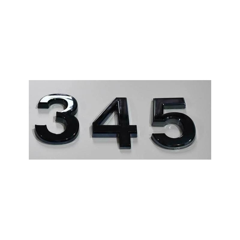 BUILDINGSIGNS.COM Apartment Number Sign/Mailbox Number Sign, Number 9 (Black,3D, ...-REF24-1027