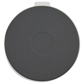 VIOKS Hotplate 180 mm 1500 W 230 V Replacement for EGO 12.18453.002 - Ground Hob with 8 mm Chrome Rim and 4 Screw Connections for EH EK EKM EM KKS Hobs