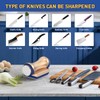 Homly Rolling Knife Sharpener, Knife Sharpening with Industry Diamonds for