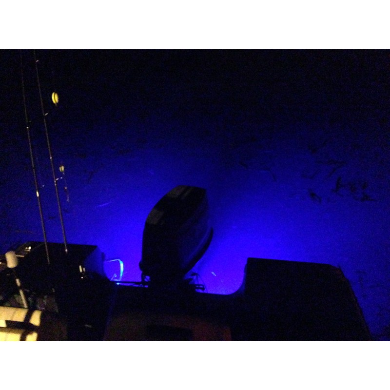 BoatPlugLight.com Loki-1 Underwater LED Boat Plug TRANSOM Drain Light 1200