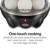 Hamilton Beach 3-in-1 Electric Egg Cooker for Hard Boiled Eggs,