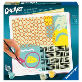 Ravensburger CreArt 23639 Painting by Numbers Funky Shapes from 12 Years
