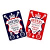 Queens Slipper Playing Cards Deck – Blue/Red