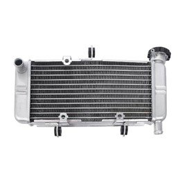 Life Design Johnson.101 Motorcycle Radiator, Radiator, Honda, CBR250R, 2011-2013 MC41, Early Models, CBR300R, 2015-2020, Cooling, Passed Quality, Silver, External Product
