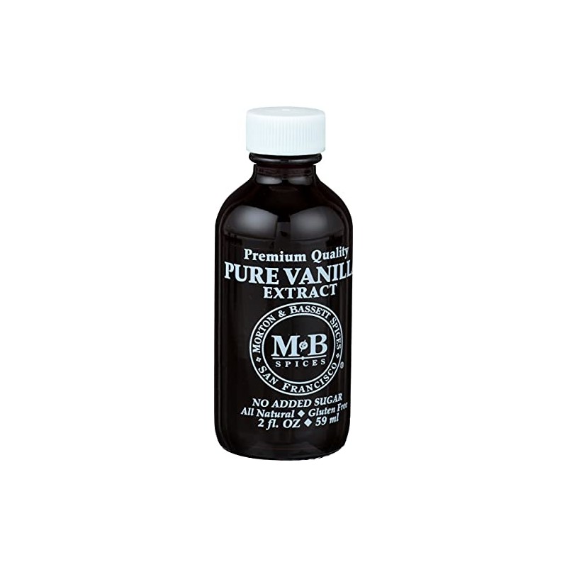 Morton & Bassett Pure Vanilla Extract, 2 fl oz –