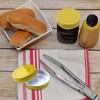 Kichvoe 12pcs Mason Jar Lids Jars Wide Mouth Lids Reusable