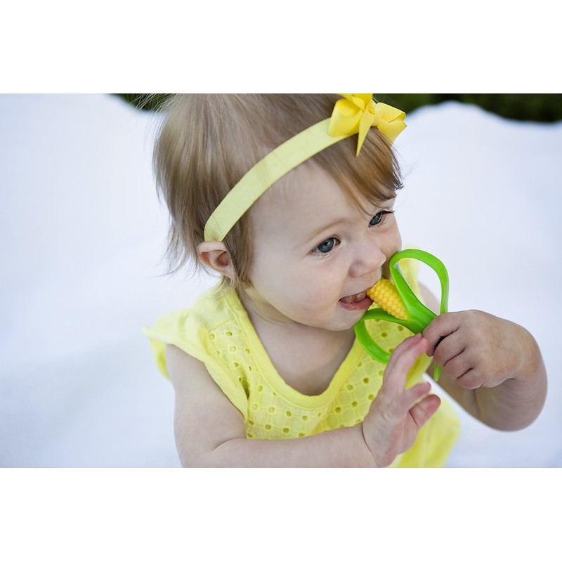 Baby Banana - Corn Cob Toothbrush, Training Teether Tooth Brush