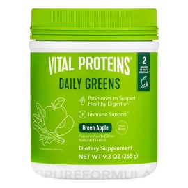 Vital Proteins Daily Greens 265 Gr Sabor Manzana Verde